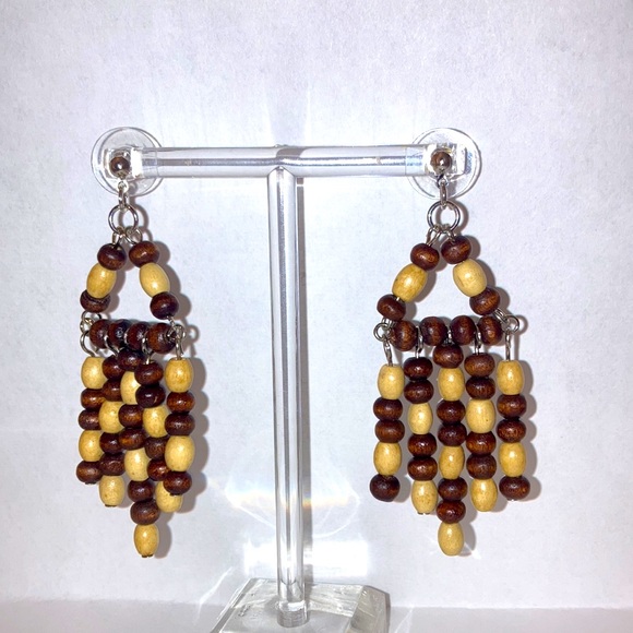 Jewelry - Wood earrings